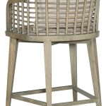 Surfrider Barrel Back Swivel Counter Stool