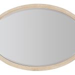 Nouveau Chic Oval Mirror