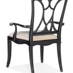 Charleston Upholstered Seat Arm Chair