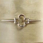 Sanctuary Three-Drawer Shaped Front Gold Chest
