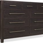 Driftwood Nine-Drawer Dresser