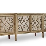 Sanctuary Four-Door Mirrored Console - Surf-Visage