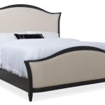 Ciao Bella Cal King Upholstered Bed- Black
