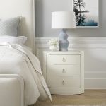 Serenity Wavecrest Oval Nightstand