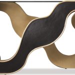 Melange Even and Flow Console Table