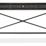Retreat Pole Rattan Console
