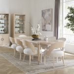 Nouveau Chic Rectangle Dining Table with 1-22in Leaf