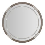 Modern Mood Round Mirror
