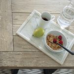 Ciao Bella Friendship Table- Flaky White/Black