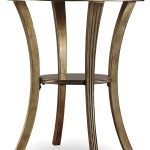 Sanctuary Round Mirrored Accent Table - Visage