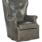 Mai Wing Swivel Club Chair