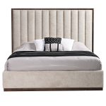 Verrado 1A King Bed with plinth Footboard and Bedrails