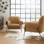 Ambroise Metal Frame Club Chair