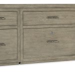 Linville Falls 84" Credenza with Two Files and Lateral File