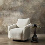 Bonnie Swivel Chair with Power Footrest