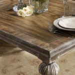 Chatelet Rectangle Leg Dining Table with Two 18'' Leaves