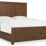 Driftwood California King Panel Bed