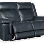 Montel Lay Flat Power Loveseat with Power Headrest & Lumbar