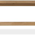 Driftwood Rectangle Dining Table with Two 20-inch Leaves