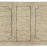 Ciao Bella 84in Trestle Table with 2-18in Leaves-Flaky White/Black