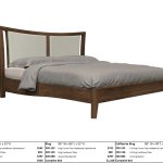 Westwood 1D	Queen Curved Upholstered Bed