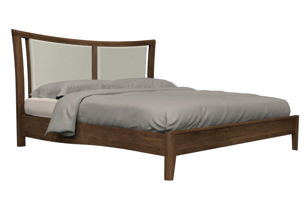 Westwood 1D	Queen Curved Upholstered Bed