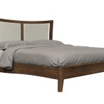Westwood 1D	Queen Curved Upholstered Bed