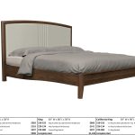 Westwood 3B	Queen Arched Top Upholstered Bed
