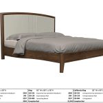 Westwood 3D	Queen Arched Top Upholstered Bed