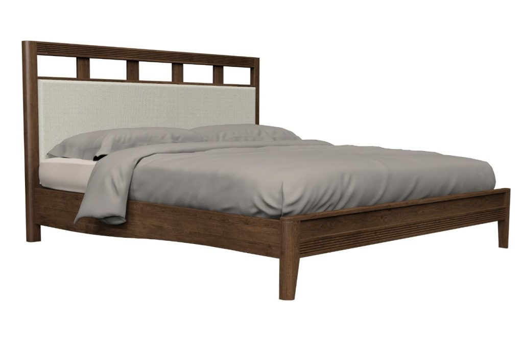 Westwood 4B	Queen Square Top Upholstered Bed