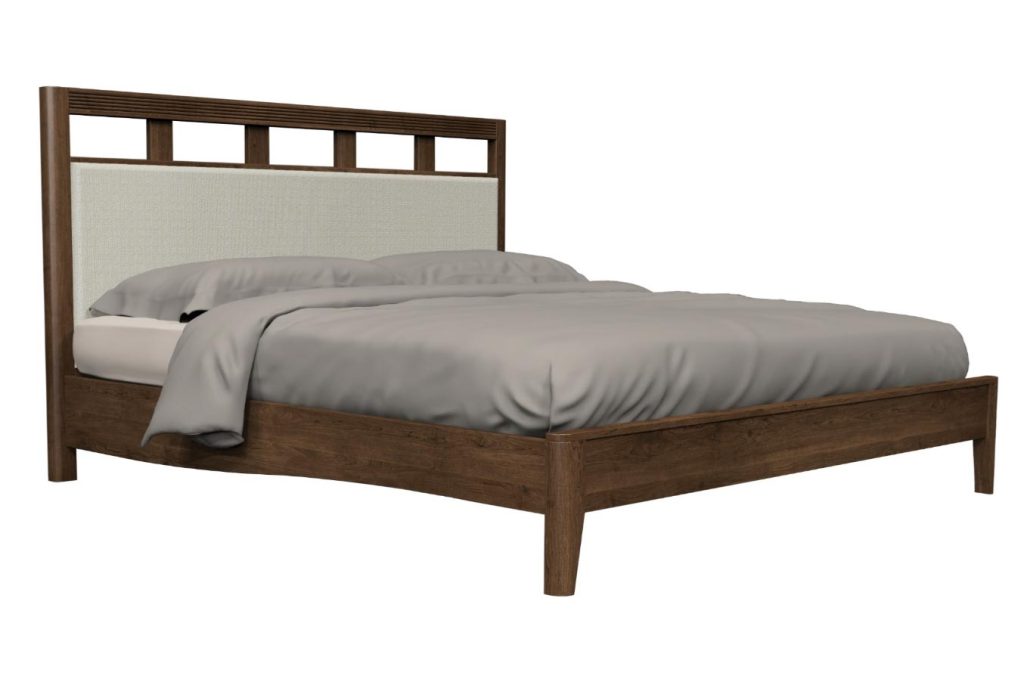 Westwood 4D	Queen Square Top Upholstered Bed