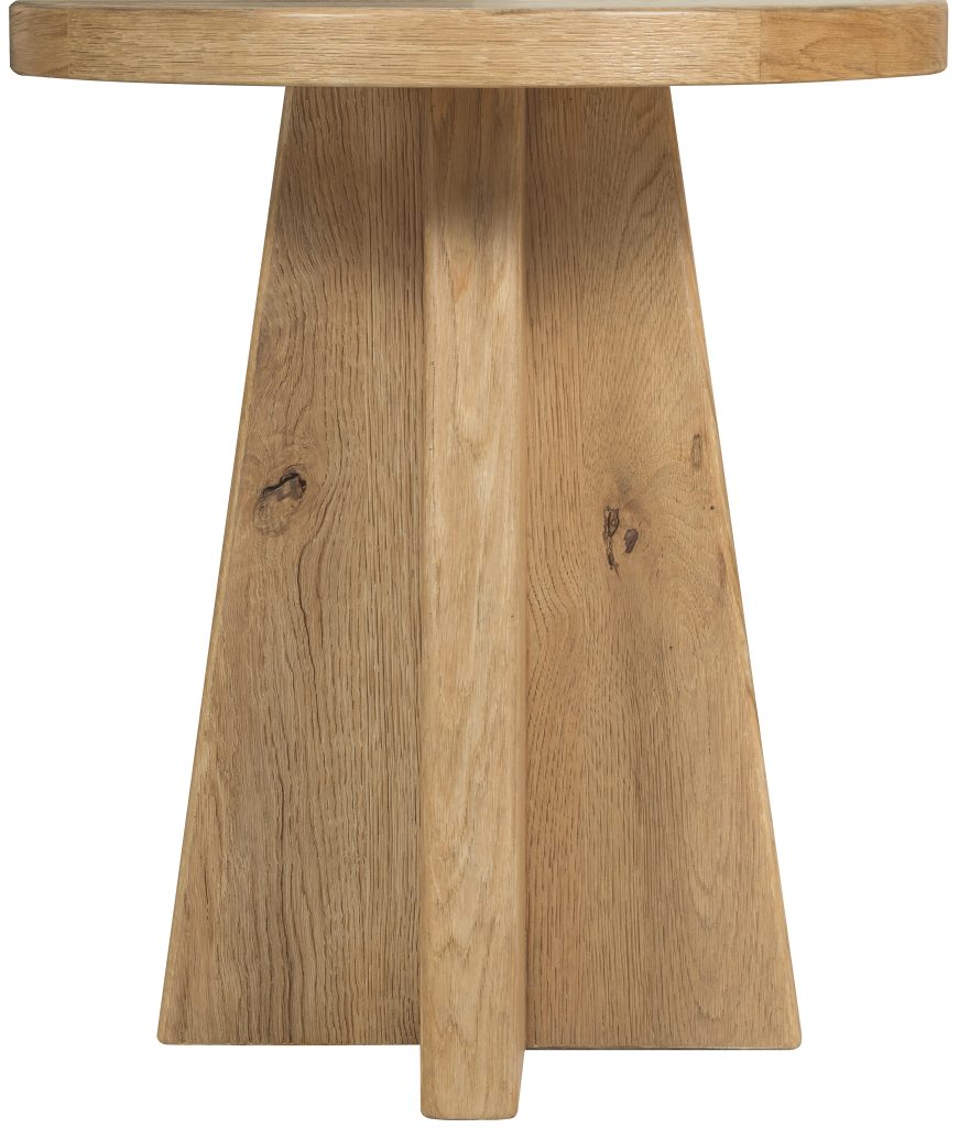 Driftwood Round End Table