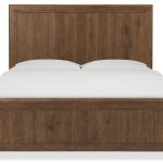 Driftwood King Panel Bed