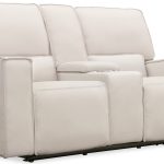 Miles Zero Gravity Console Loveseat with Power Recline & Power Headrest