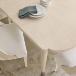 Nouveau Chic Rectangle Dining Table with 1-22in Leaf