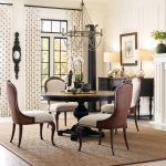 Charleston Round Pedestal Dining Table with 1-20in Leaf
