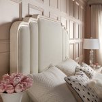 Nouveau Chic King Upholstered Bed