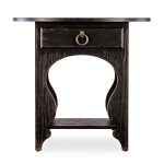 Americana One-Drawer Oval Nightstand