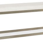 Linville Falls River Branch Upholstered Bench
