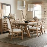 Vineyard Row Rectangle Dining Table with Two 20-inch Leaves