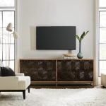 Swirl Door Entertainment Console