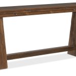 Driftwood Flip-Top Console Table