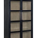 Linville Falls Shou Sugi Ban Curio Cabinet
