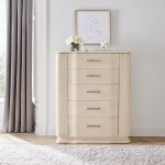 Nouveau Chic Five Drawer Chest