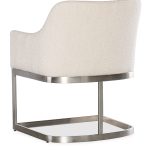 Modern Mood Upholstered Arm Chair with Metal Base