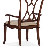 Charleston Upholstered Seat Arm Chair