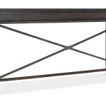 Retreat Pole Rattan Console