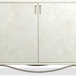 Melange White Lotus Hall Chest