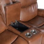 Crosby Zero Gravity Power Console Loveseat with Power Headrest and Lumbar
