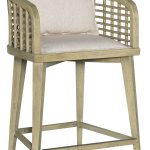 Surfrider Barrel Back Swivel Counter Stool